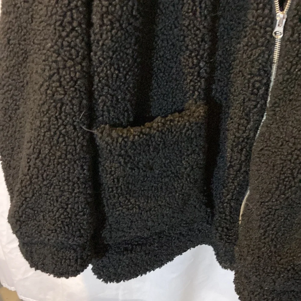 Black Teddy Bear jacket - Picture 2 of 5